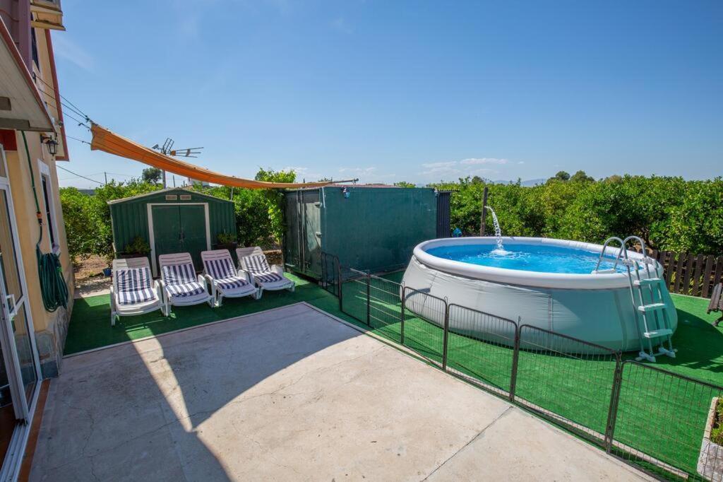 Formentera de Segura Casita Entre Naranjasヴィラ エクステリア 写真